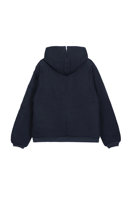 Far archive Oversized Loose Thickened Warm Hooded Coat