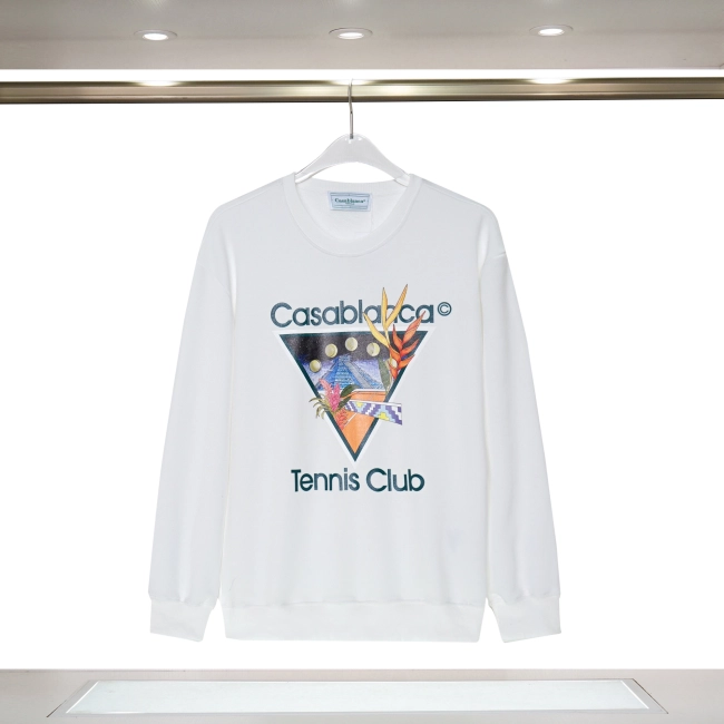 Casablanca Tennis Club Icon Printed Sweatshirt