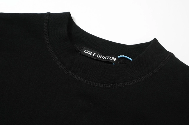 Cole Buxton Minimalist Slogan Logo T-shirt