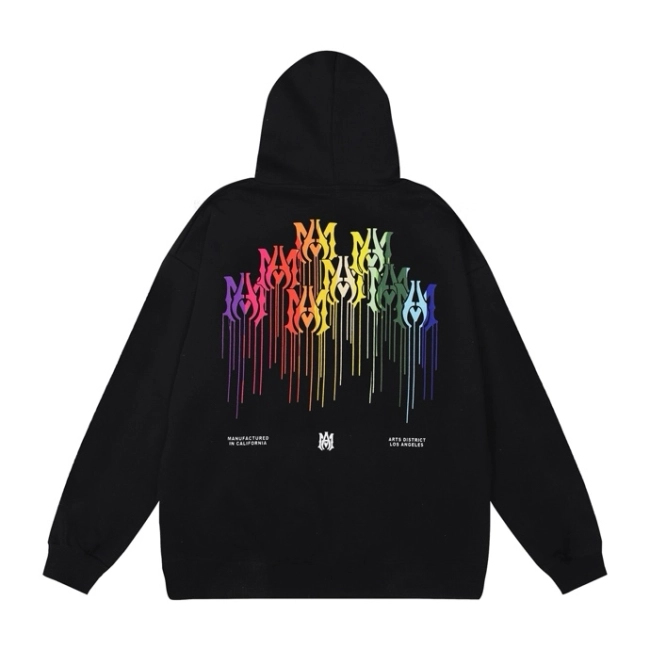 Amiri M.A. Drip Collage Hoodie