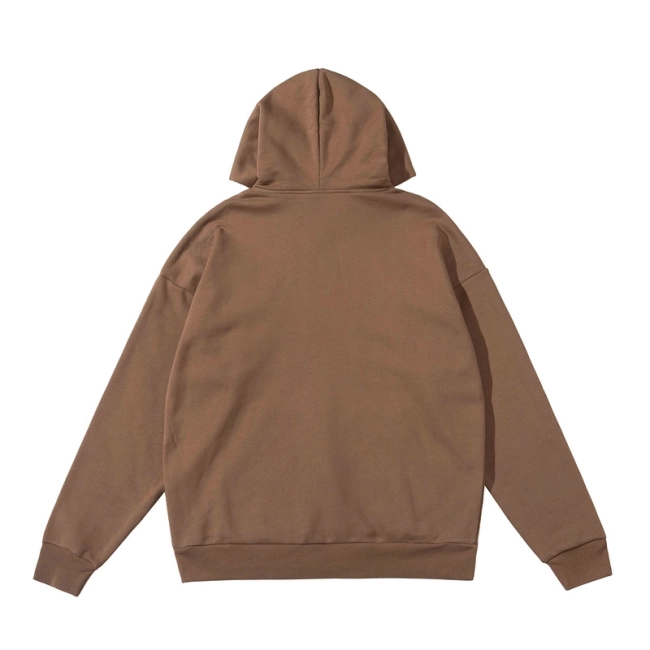 DREW HOUSE Brown Cartoon Font Hoodie