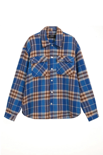 REPRESENT Flannel Check Jacket