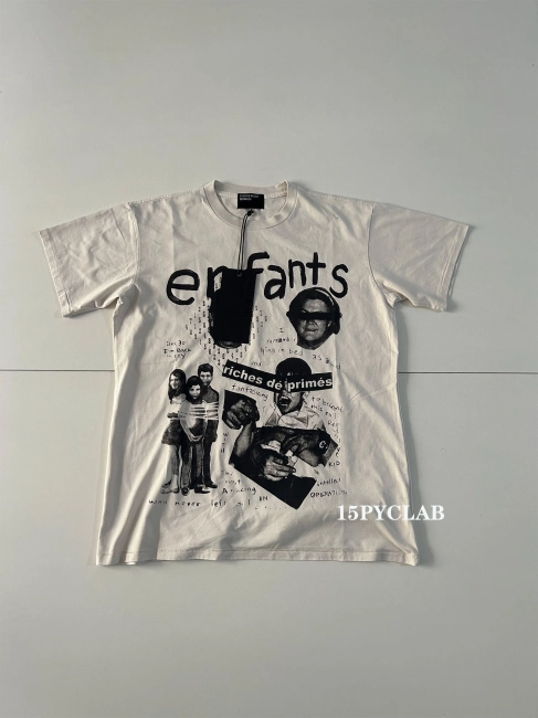 Enfants Riches Deprimes Fat kids print short sleeves