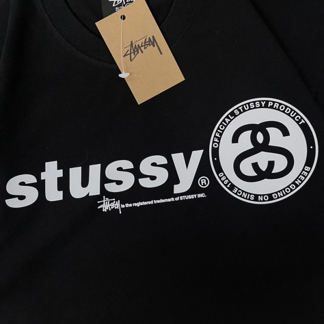 Stüssy Round Neck T-shirt