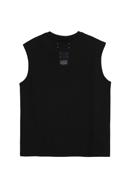 MM6 Maison Margiela LOGO Pocket Print Vest T-shirt