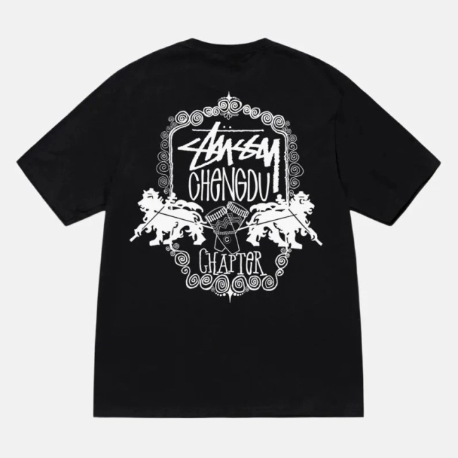 Stüssy FW24 Exclusive Print Crew Neck T-Shirt