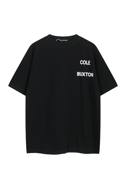 Cole Buxton Minimalist Slogan Logo T-shirt