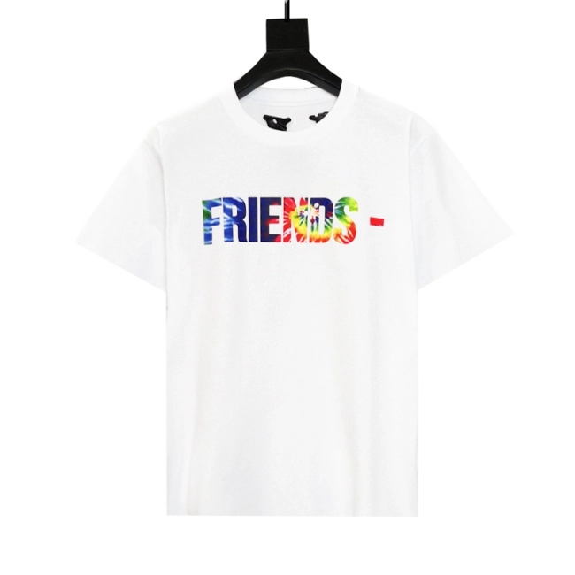 VLONE Friends Rainbow Tie-dye T-shirt