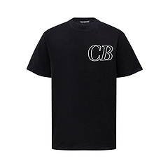 Cole Buxton CB Italic Logo Print Crew Tee