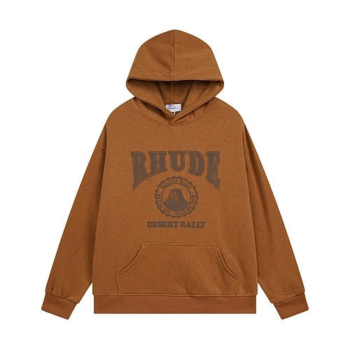 Rhude CROPPED DESERT VALLEY HOODIE