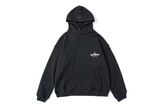 Fear of God x Union 30th Anniversary Logo Fleece Hoodie