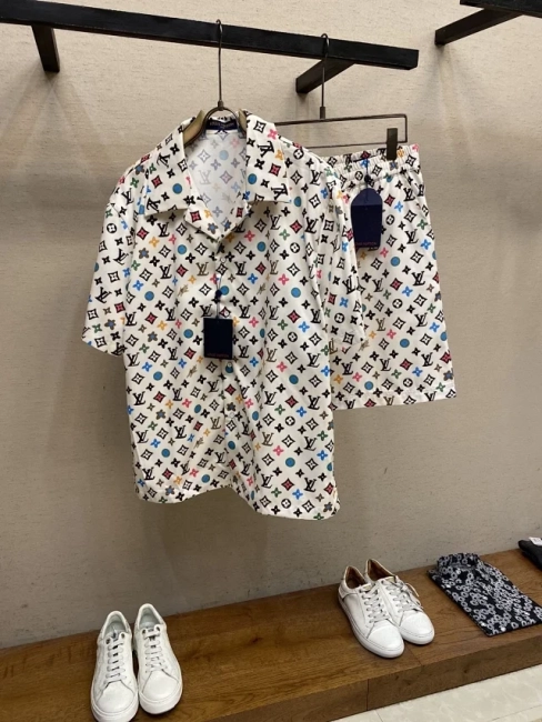 Tyler the Creator X LV Shirt &amp; SHorts-18480