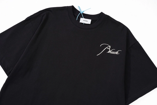 RHUDE Embroidered Logo Tee