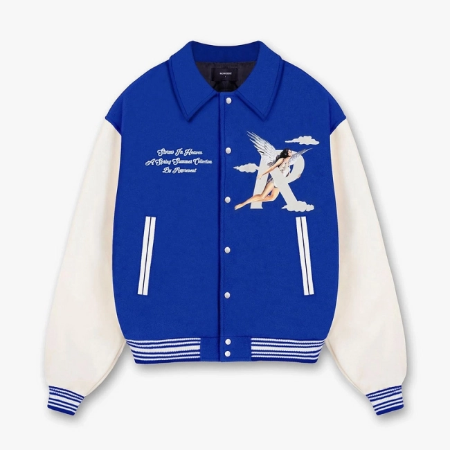 REPRESENT Storms in Heaven Varsity Jacket