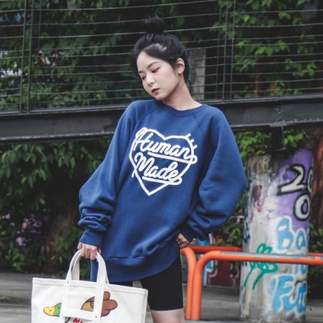 Human Made Raglan Crewneck Sweatshirt