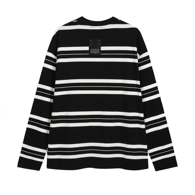 Maison Margiela Striped Long Sleeve T-shirt