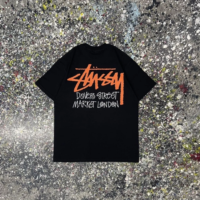 Stüssy Round Neck T-shirt