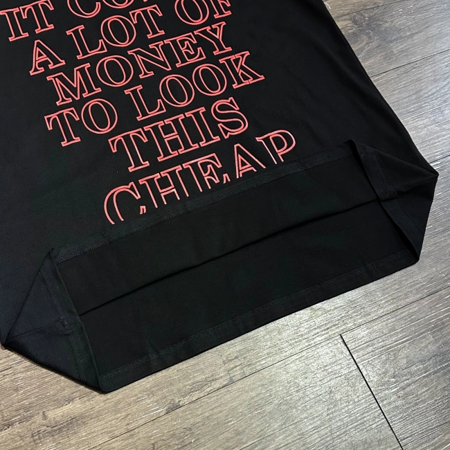 Vetements Very Expensive T-Shirt &#039;Washed Black&#039;