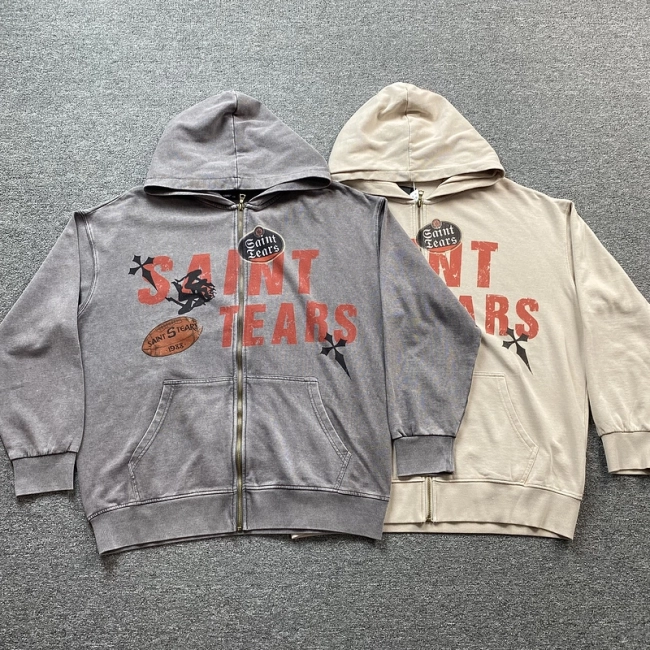 Saint Michael Tears Hoodie