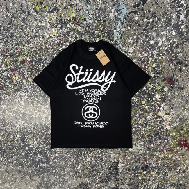 Stüssy Round Neck T-shirt