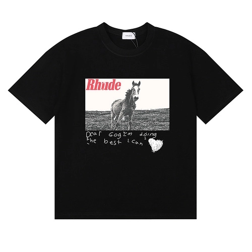 Rhude Horse Print T-shirt