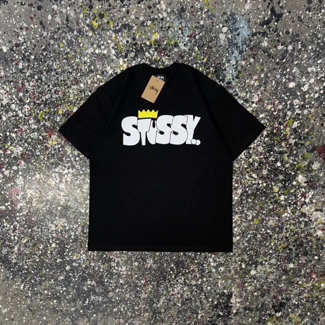 Stüssy Round Neck T-shirt