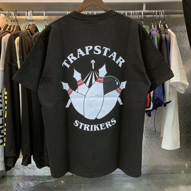 Trapstar Strikers T-Shirt Black