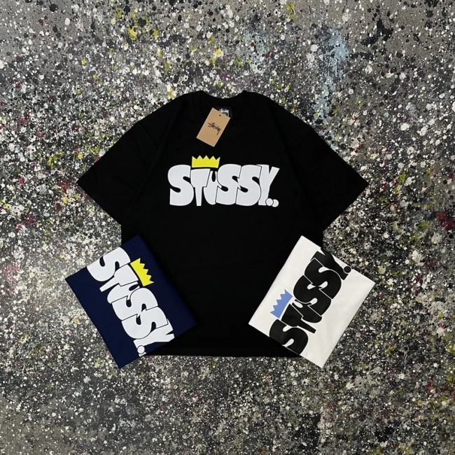 Stüssy Round Neck T-shirt