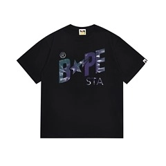 BAPE Tie Dye Sta Logo Tee