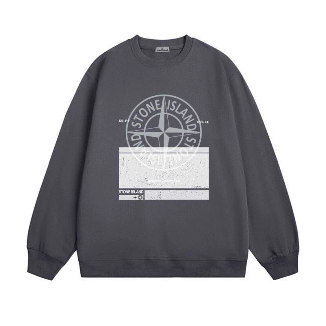 Stone Island Embroidered Compass Sweatshirt