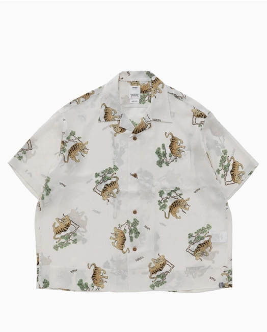 Casual Tiger Print Shirt