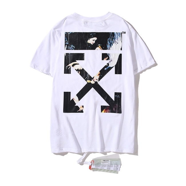 OFF-WHITE Angel Oil Painting T-Shirt