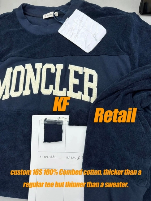 MONCLER Towel Embroidery T-shirt