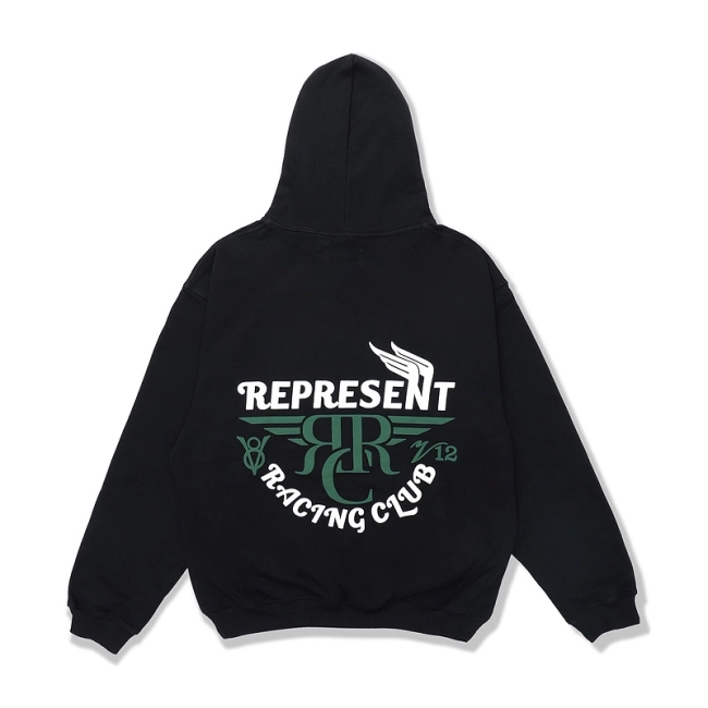 REPRESENT Limited Edition Logo Print Hoodie