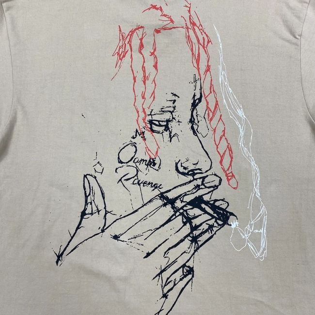 Trippie Redd 1400 Revenge Arch Smoking Bart Tee