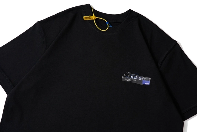 ADER ERROR Tape Letter Logo T-shirt