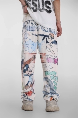 Saint Michael Tears Pants