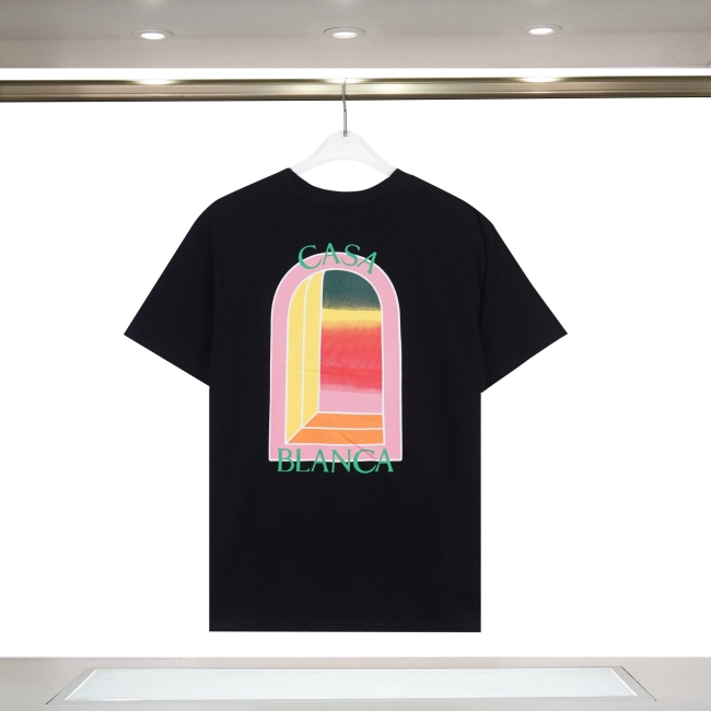 Casablanca LVR Exclusive Gradient Arch T-shirt - BlackCasablanca LVR Exclusive Gradient Arch T-shirt