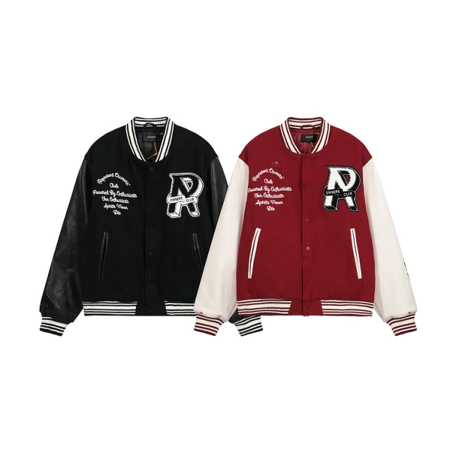 REPRESENT Embroidered Varsity Jacket