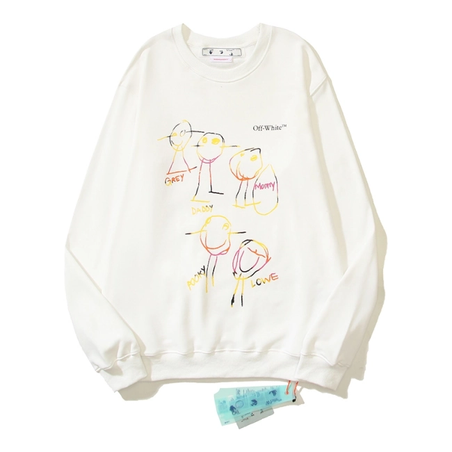 Off-White Logo Printed Crewneck Sweatshirt