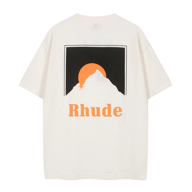 RHUDE Classic Marlboro Sunset Badge T-Shirt