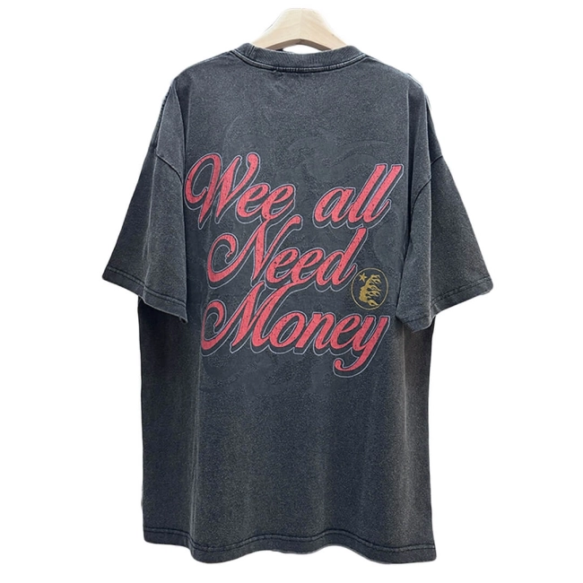 WEE ALL NEED MONEY Hellstar Records T-Shirt