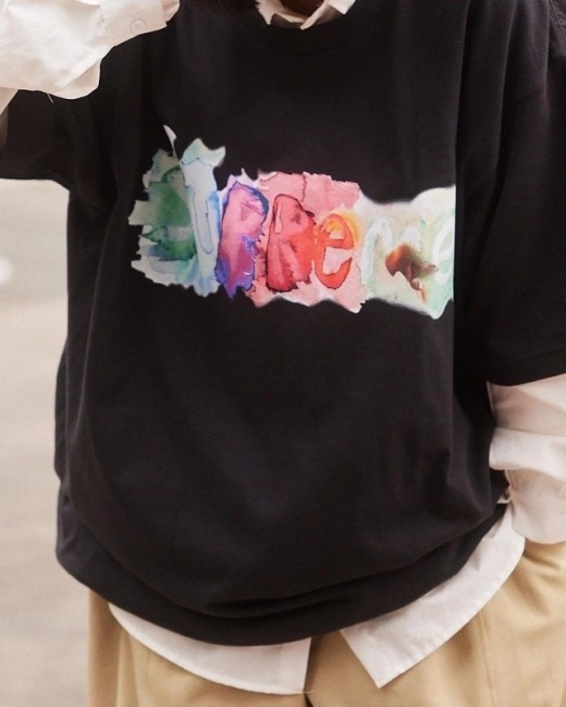 Supreme WATERCOLOR TEE