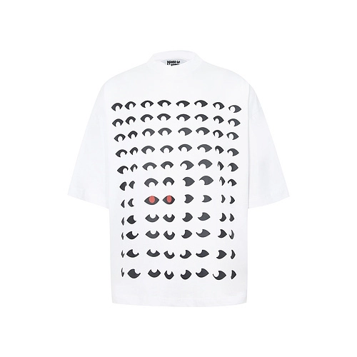 Eye Contour Embroidery HOUSE OF ERRORS T-Shirt