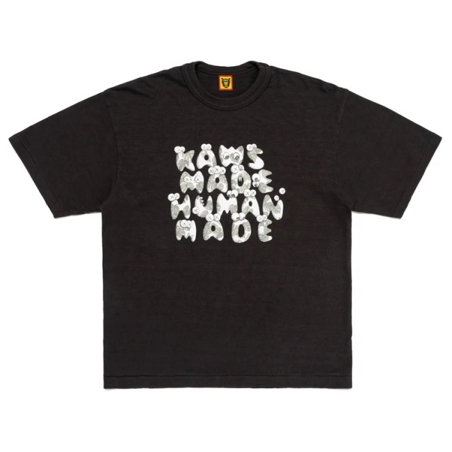 Human Made KAWS Made Graphic T-Shirt Plant Camo Print