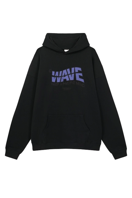 Far archive Logo Embroidery Terry Hooded Sweatshirt