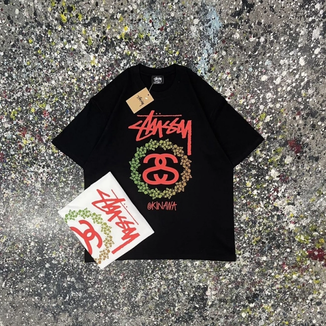 Stüssy Round Neck T-shirt