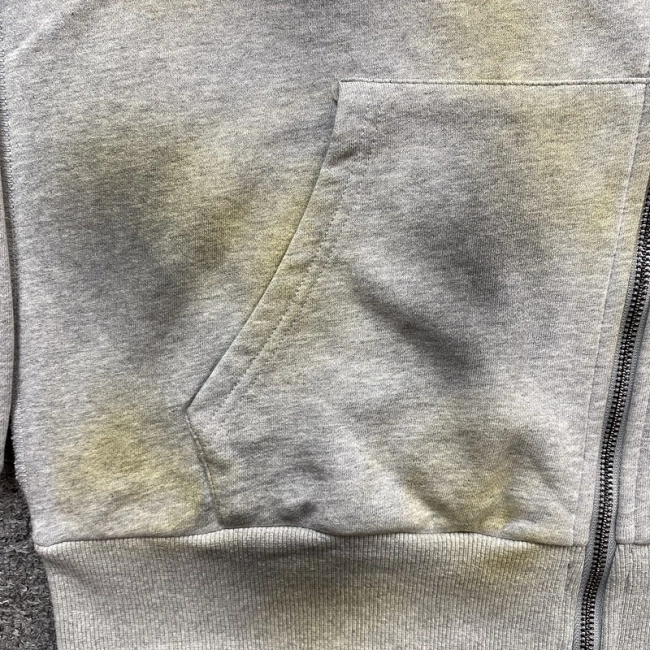 Lost Intricacy Grey Faded Jogging Hoodie