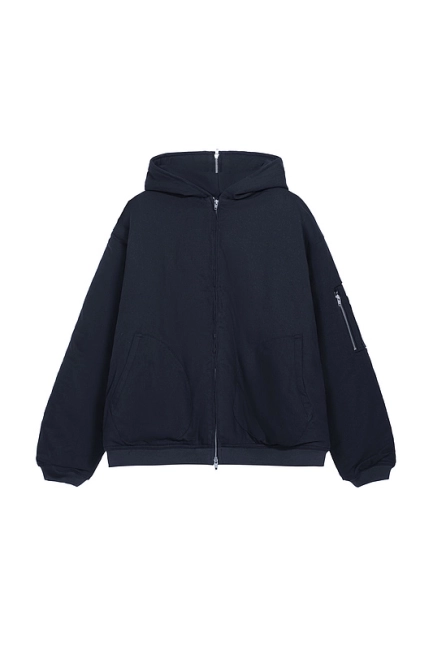 Far archive Oversized Loose Thickened Warm Hooded Coat