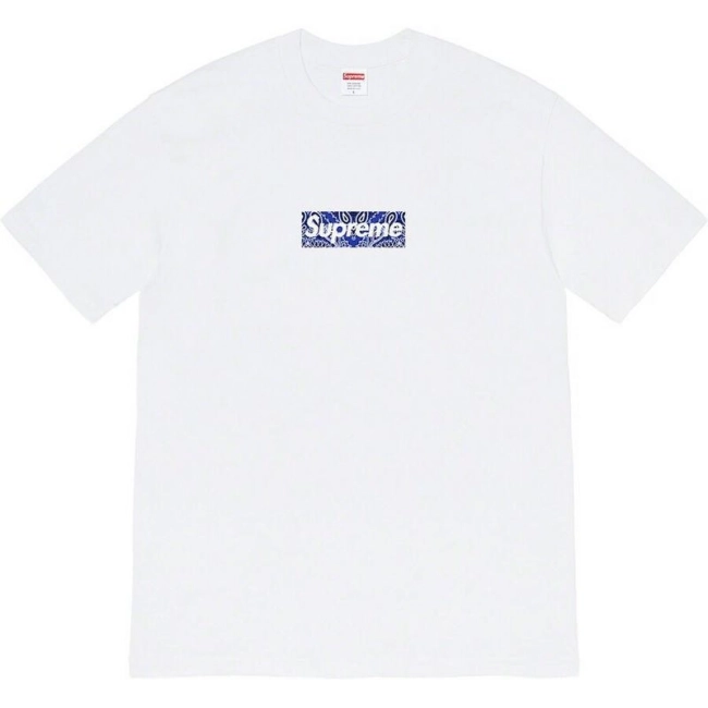 Supreme 19FW Bandana Box Logo Tee